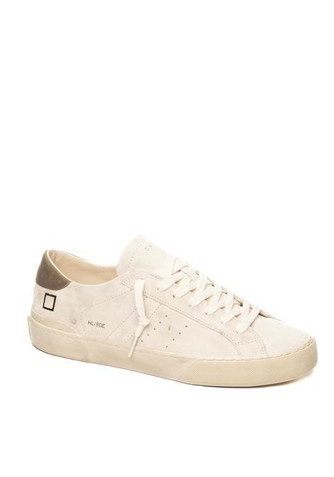 Sneaker hill low bianco D.A.T.E. | HILL LOW USUEDE-WHT